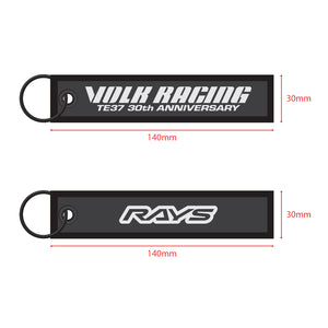 RAYS VOLK RACING TE37 30TH KEY TAG BK 7499TE3730KEY