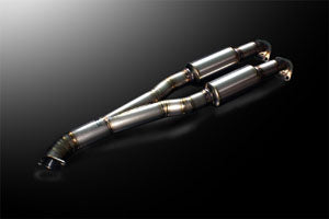 MINE'S TITANIUM STRAIGHT CONVERTER TYPE II FOR NISSAN GT-R R35 MINES-00073