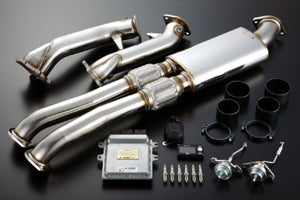 MINE'S SPECX 6.0 KIT TITANIUM STRAIGHT CONVERTER TYPE II III FOR NISSAN GT-R R35 MINES-00086