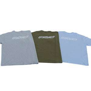 RAYS OFFICIAL T-SHIRT 25S KATAKANA RAYS MILITARY GREEN L 740925SRAYS33