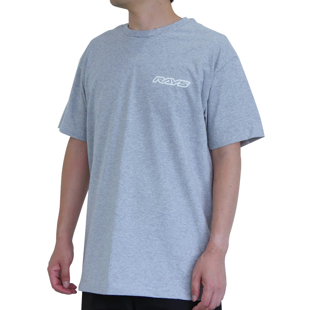 RAYS OFFICIAL T-SHIRT 25S KATAKANA RAYS POWDER BLUE 2XL 740925SRAYS30