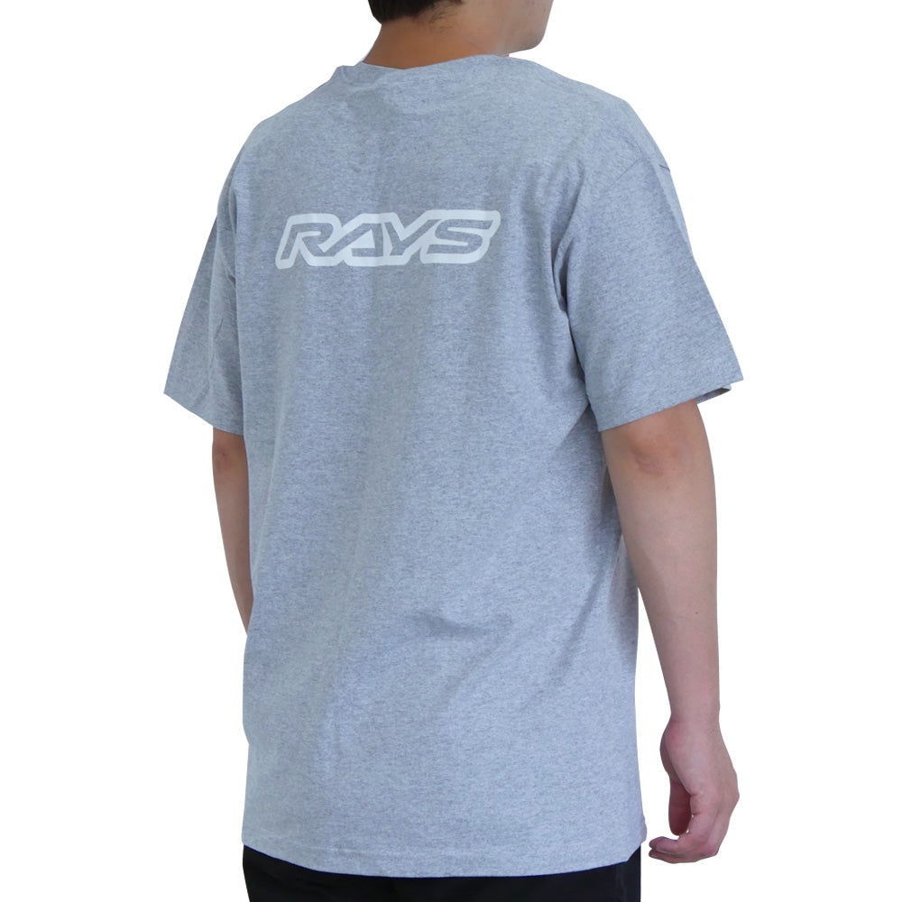 RAYS OFFICIAL T-SHIRT 25S RAYS HEATHER GRAY 2XL 740925SRAYS25