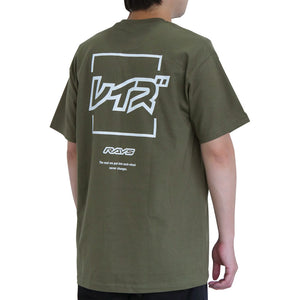 RAYS OFFICIAL T-SHIRT 25S KATAKANA RAYS MILITARY GREEN S 740925SRAYS31