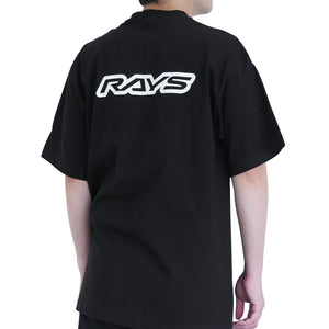 RAYS OFFICIAL T-SHIRT 25S 25S RAYS BLACK EXRA LARGE 740925SRAYS09