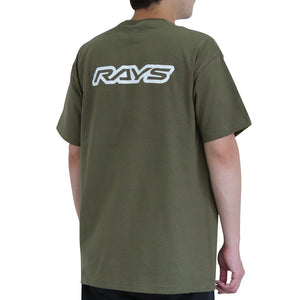 RAYS OFFICIAL T-SHIRT 25S RAYS MILITARY GREEN XL 740925SRAYS19