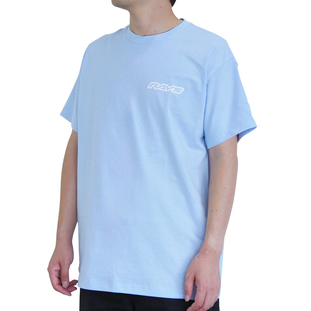 RAYS OFFICIAL T-SHIRT 25S RAYS POWDER BLUE 2XL 740925SRAYS15