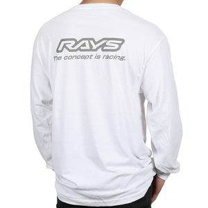 RAYS NO.18 LONG TEE 24W SIZE M WHITE FOR  7409030020151