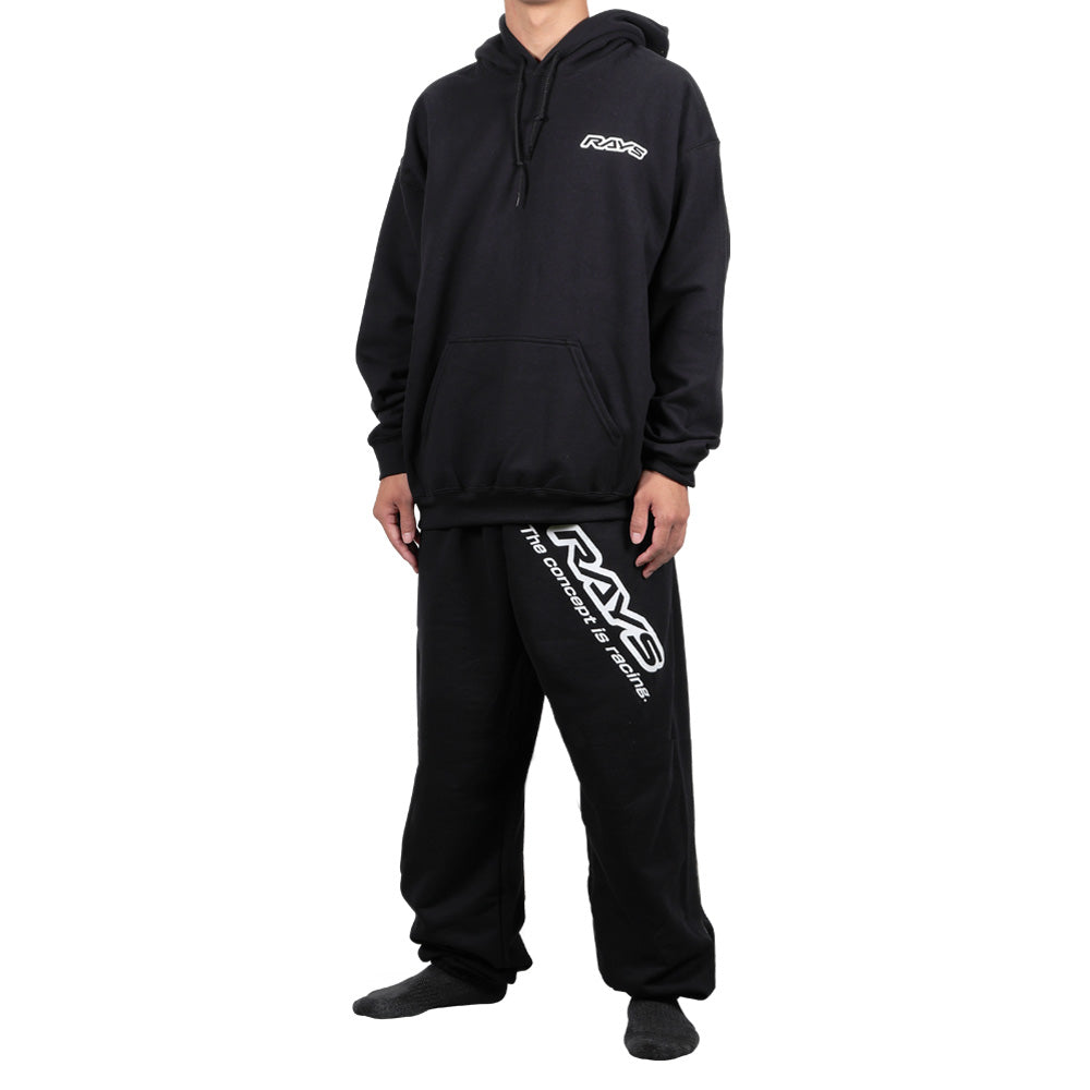 RAYS NO.16 LOUNGE HOODIE 24W BK SIZE XL FOR  7409030000000-XL