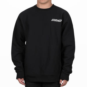 RAYS NO.20 CREWNECK SWEATER 24W BK SIZE L BLACK FOR  7409030020167