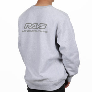RAYS NO.20 CREWNECK SWEATER 24W BK SIZE 2XL BLACK FOR  7409030020169