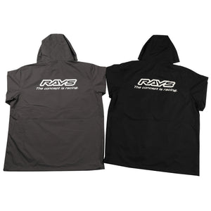 RAYS NO.24 WINDBREAKER HALF ZIP 24W SIZE XL BLACK FOR  7409030020194