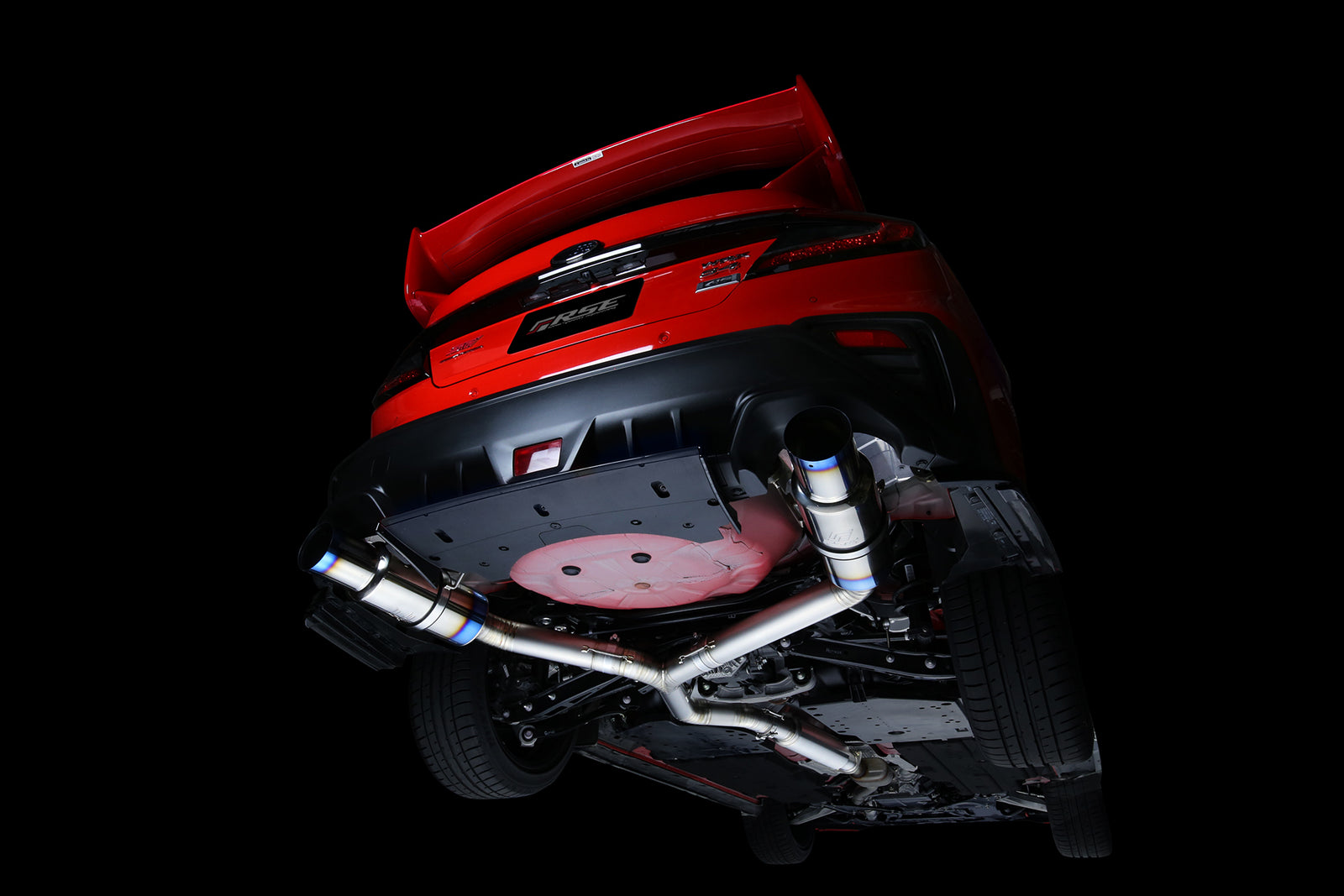 RSE FULL TITANIUM MUFFLER EXHAUST KIT TYPE-D FOR SUBARU WRX S4 VBH FA24DIT RB6090-SB06B