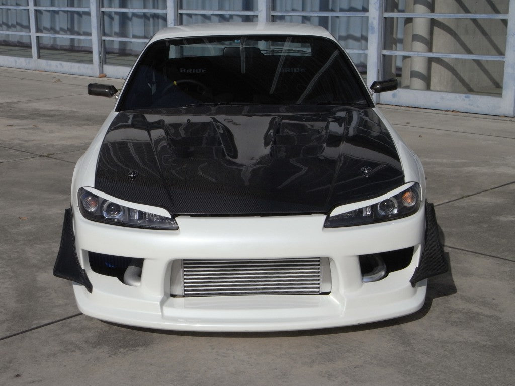 GARAGEMAK AERO BONNET CARBON FIBER FOR NISSAN SILVIA S15 GARAGEMAK-00014