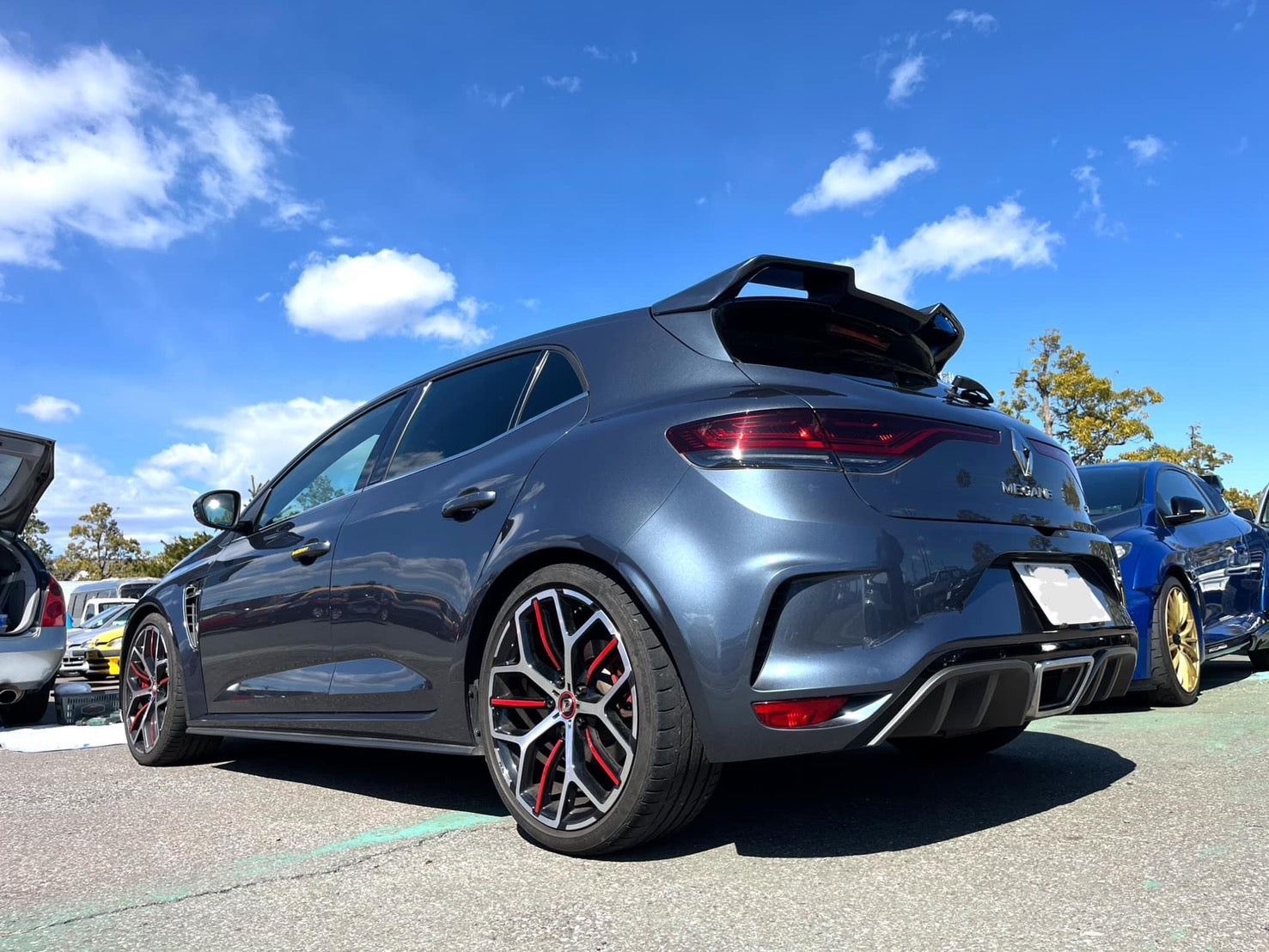 CAROL RSM4 ROOF END SPOILER "BLITZEN" UNPAINTED FOR RENAULT MEGANE 4 RS CAROL-00005