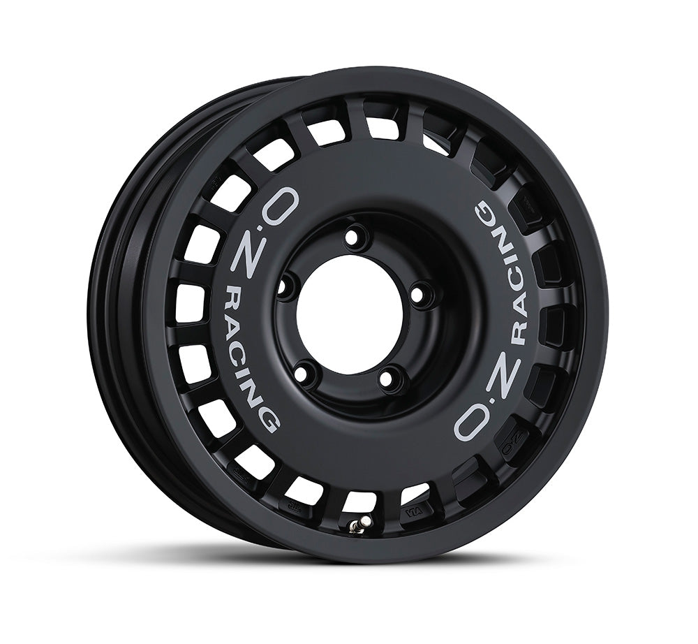 DAMD OZ RACING RALLY RACING 16×6J 1 PIECE MATTE BLACK FOR SUZUKI JIMNY SIERRA JB74 YEAR: 2018.07~ DAMD-00165