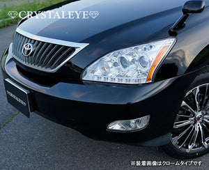 CRYSTAL EYE LEXUS STYLE HEADLIGHT V4 FLOWING SEQUENTIAL TURN SIGNAL TYPE [BLACK] FOR TOYOTA HARRIER 30  S263BK
