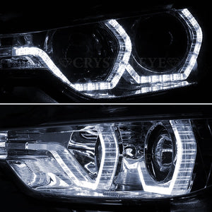 CRYSTAL EYE LATE STYLE LED HEADLIGHTS FOR BMW F30 F31 3 2012-2014 SEDAN EARLY HID VEHICLES S283CR