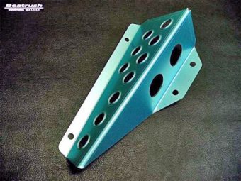 LAILE BEATRUSH DRIVER'S FOOTREST BLUE FOR IMPREZA WRX GDB GDA IMPREZA WRX GC8  S46010DRB