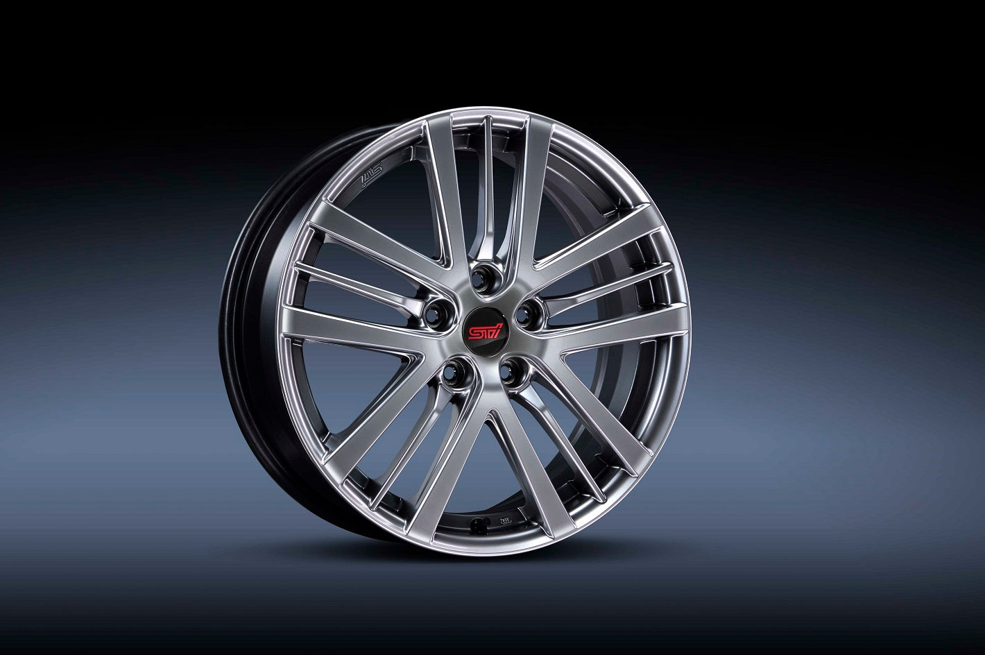 STI WHEEL 18INCH SILVER 18X7J +55 5X114.3 FOR SUBARU LAYBACK VN SG217FN000