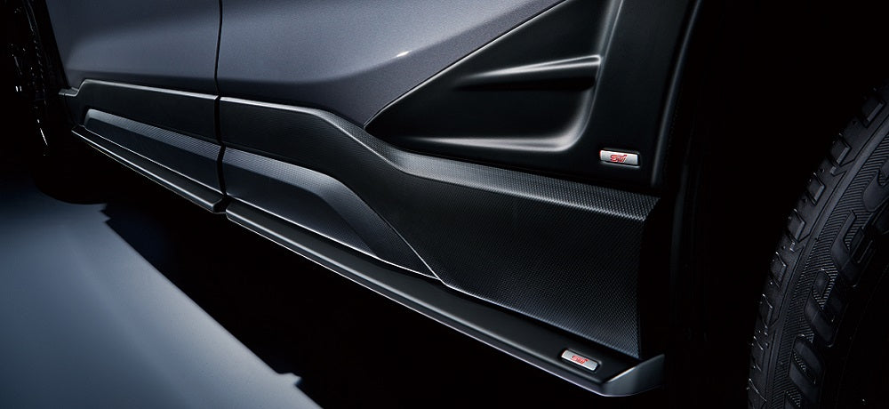 STI SIDE UNDER SPOILER (BLACK) FOR SUBARU FORESTER SK SG517SJ600