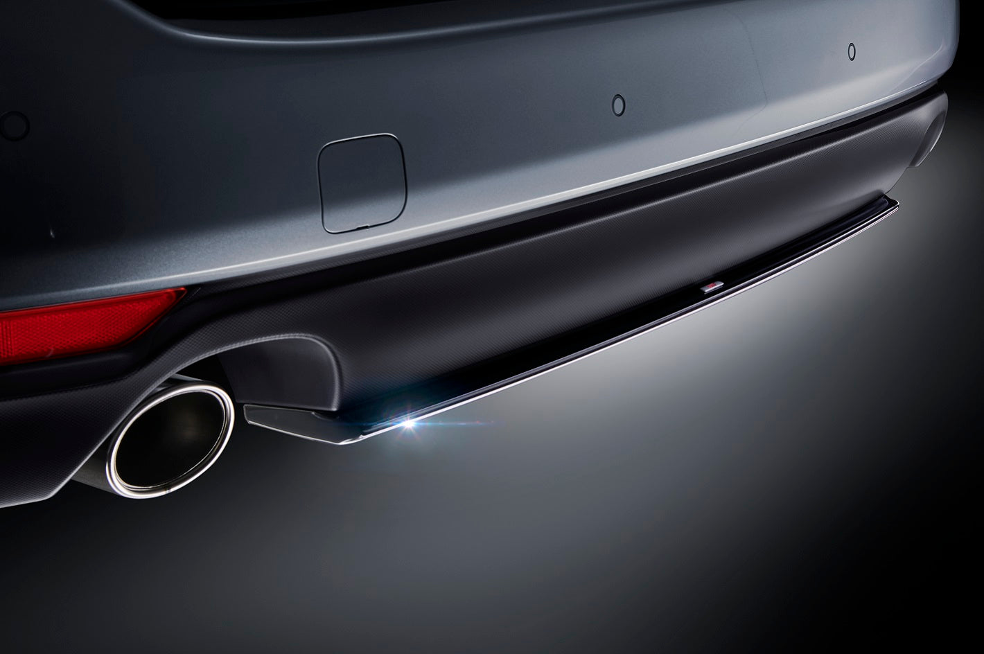 STI REAR UNDER SPOILER BLACK FOR SUBARU LAYBACK VN SG517VC340