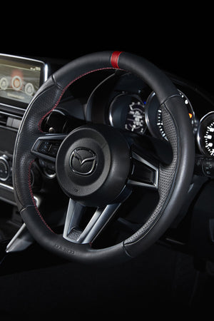 DAMD SPORTS STEERING WHEEL NAPPA LEATHER FOR MAZDA ND ROADSTER SS358-M-NAPPA
