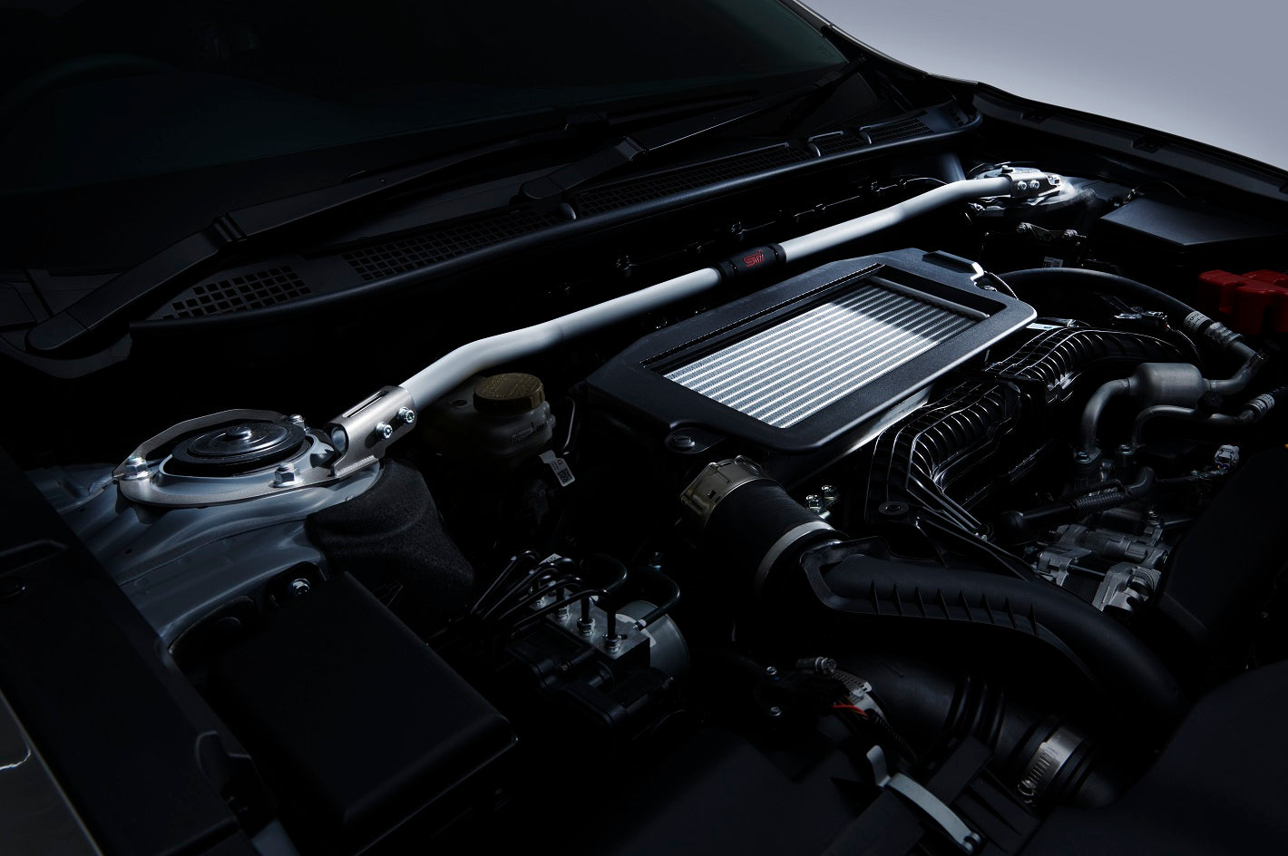 STI FLEXIBLE TOWER BAR FRONT FOR SUBARU FORESTER SL ST20502S2000