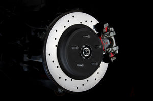 STI DRILLED DISC REAR FOR SUBARU LAYBACK VN ST26700VV000