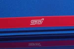 STI TAILGATE GARNISH CHERRY RED FOR SUBARU LAYBACK VN ST91042VR010