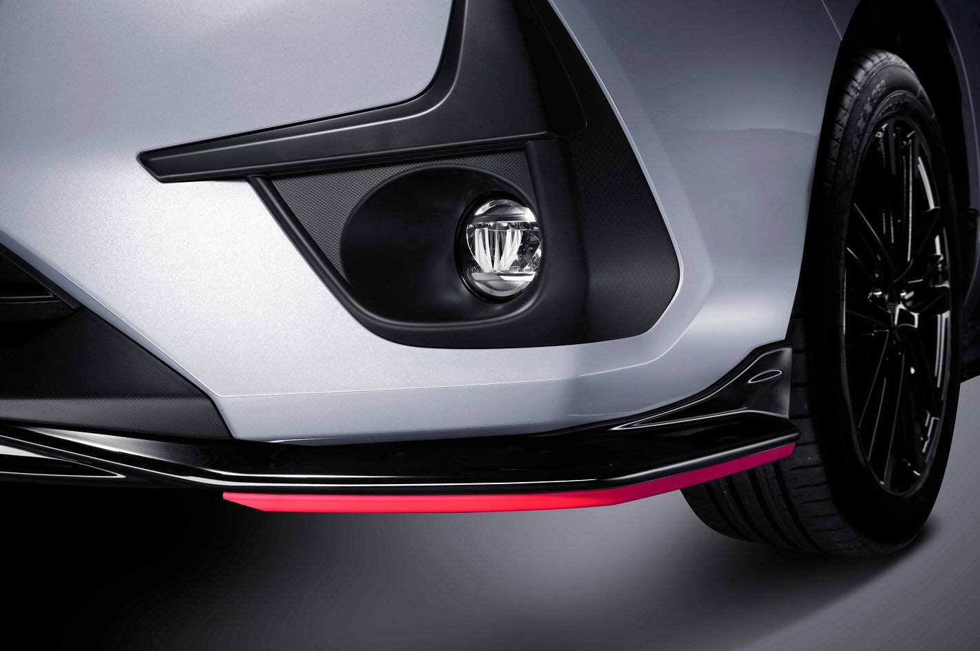 STI SKIRT LIP CHERRY RED FOR SUBARU IMPREZA 5DOOR GU ST96020G2040