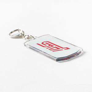 SUBARU S-GT ACRYLIC KEYCHAIN FEATURING THE SUBARU BRZ GT300 2023 CAR STSG23100170