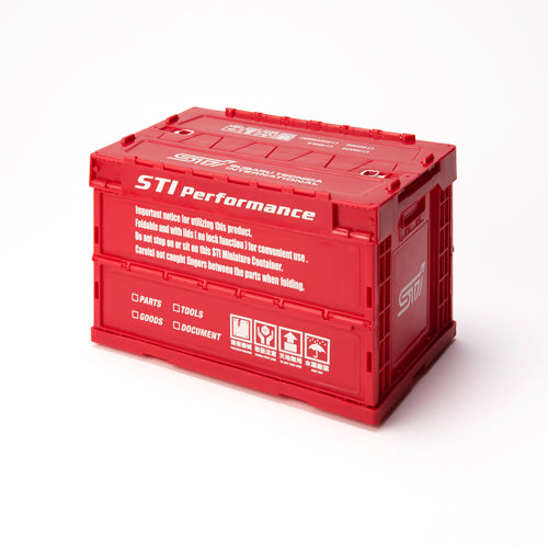STI MINI CONTAINER M CHERRY RED VER. STSG25100340