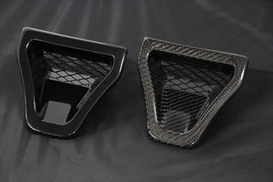 SWK SUZUKI WORKS KURUME AIR SCOOP FRP WB1 FRONTIER BLUE PEARL METALLIC FOR SUZUKI SWIFT SPORT ZC33S 41110-11