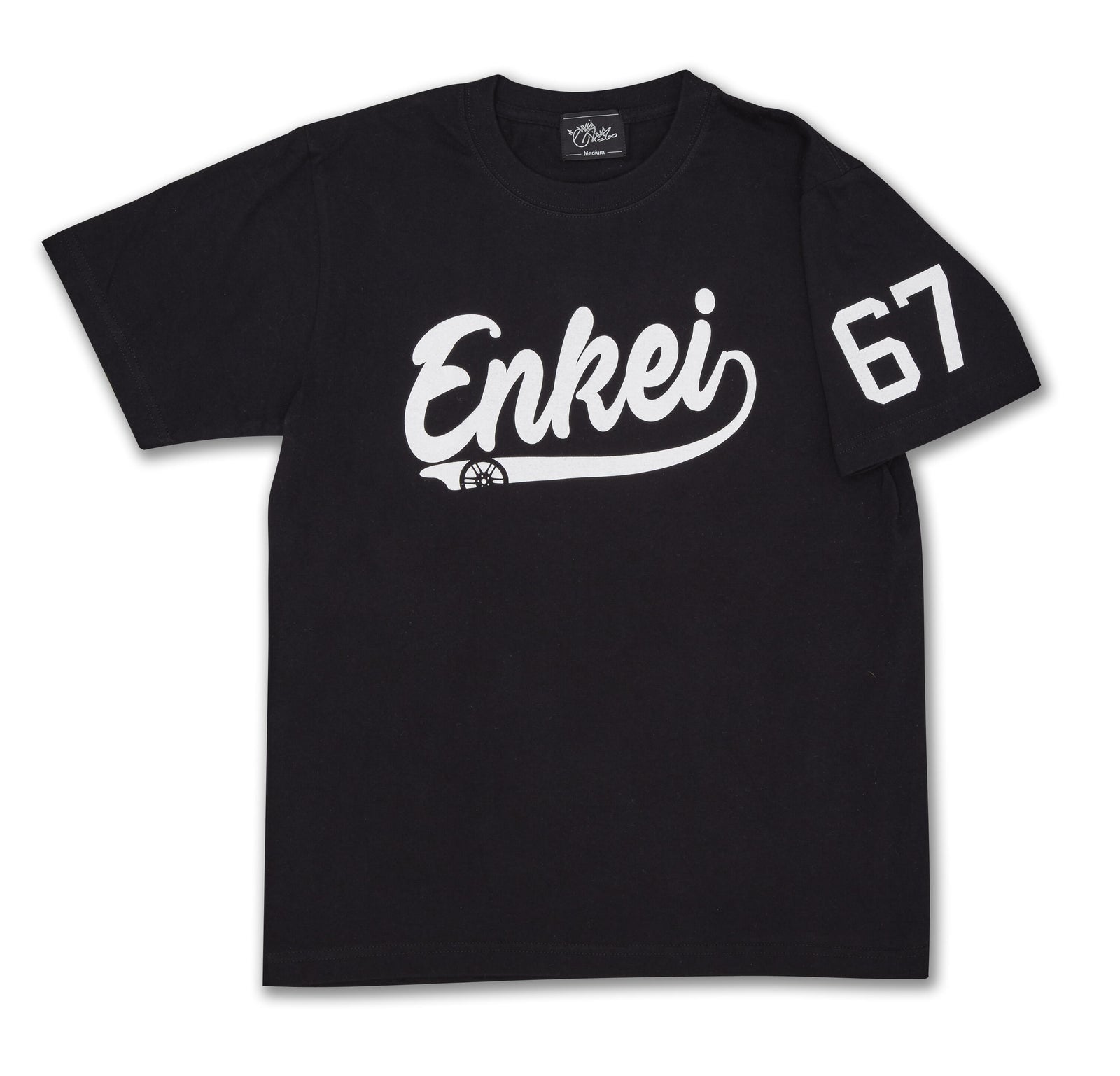 ENKEI BASEBALL TEE XL BLACK T-SHIRT ENKEI-01681