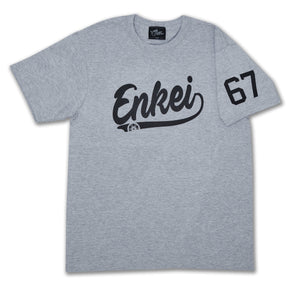 ENKEI BASEBALL TEE L GRAY T-SHIRT ENKEI-01675