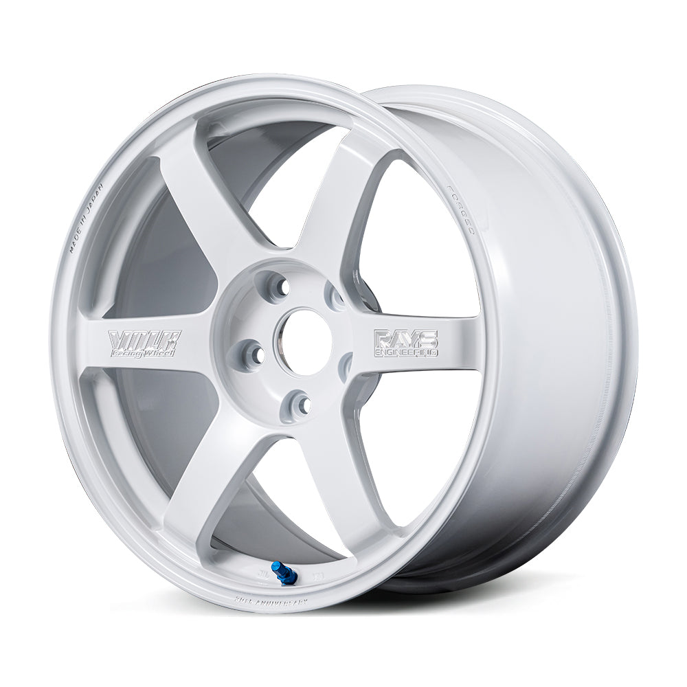 RAYS VOLK RACING TE37 SAGA S-PLUS 30TH MACHINING VER. 18X9.5J 22 5X114.3 WHITE (WH) 02408952295WH