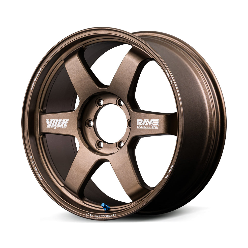 RAYS VOLK RACING TE37 ULTRA LARGE P.C.D. 30TH MACHINING VER. 18X8J 36 6X139.7 BRONZE (ANODIZED) (BR) 02428803616BR