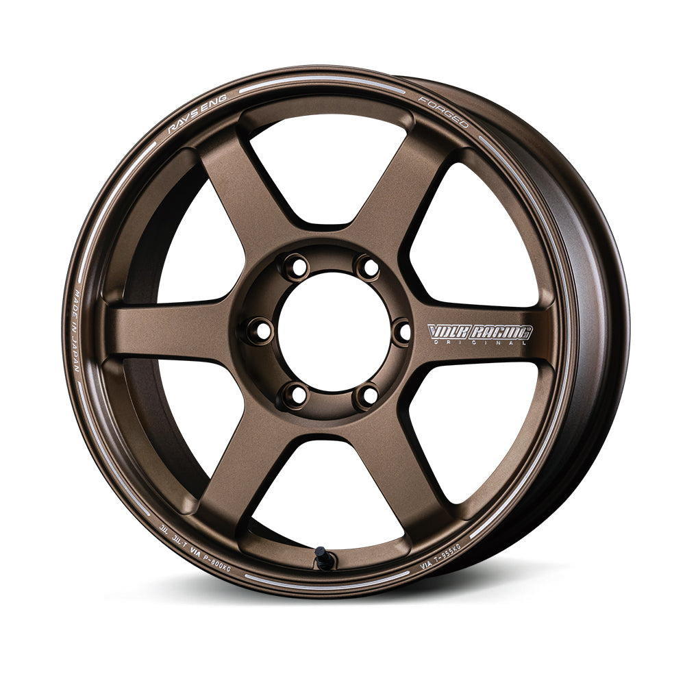 RAYS VOLK RACING TE37 LARGE PCD PROGRESSIVE MODEL II 18x9.0J +50 6x139.7 BRONZE MM x1 06798905016BR