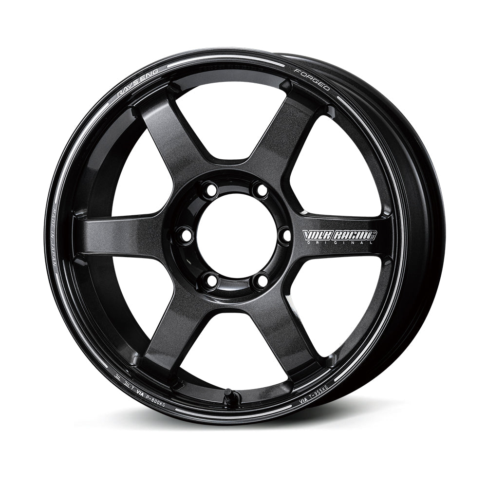 RAYS VOLK RACING TE37 LARGE PCD PROGRESSIVE MODEL II 18x8.5J +44 6x139.7 DIAMOND DARK GUNMETAL MM x1 06798854416MM