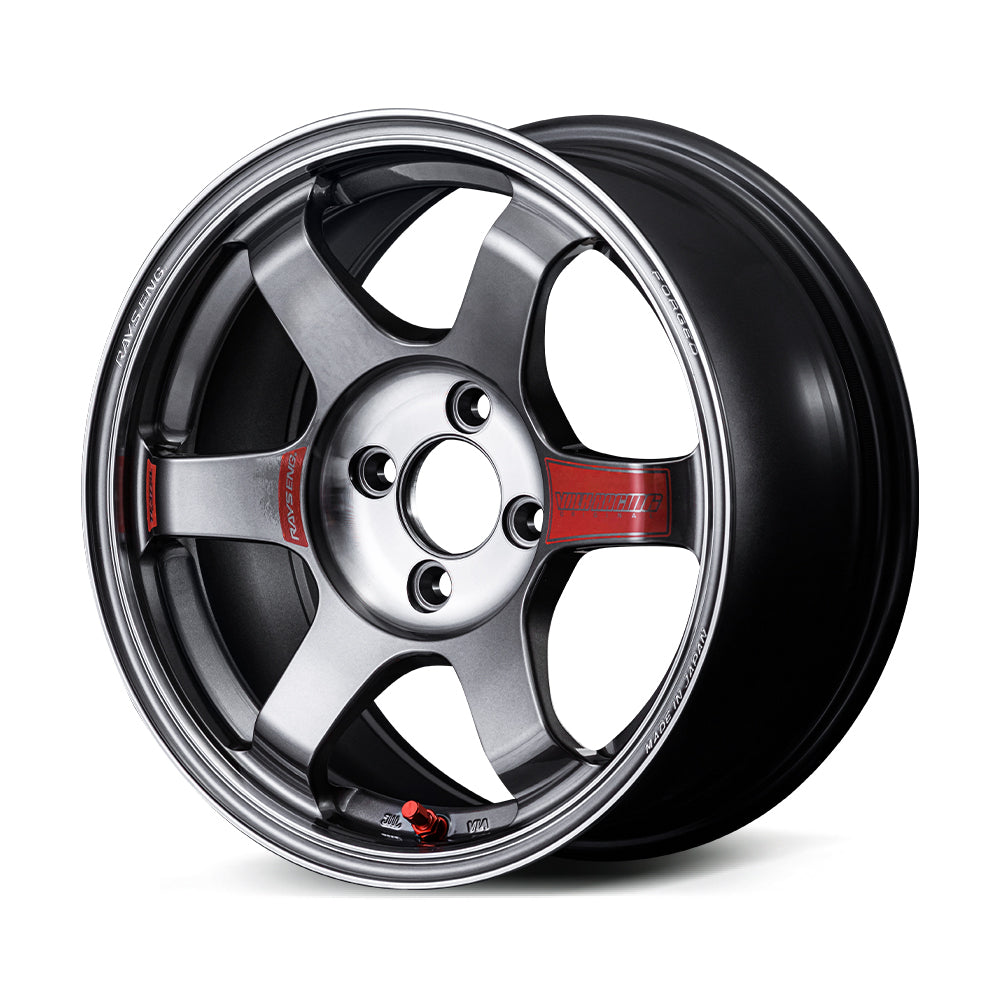 195/55R15 RAYS TE37 PCD114.3 7.0JJ オフセット43 5穴 ZⅡ バリ山