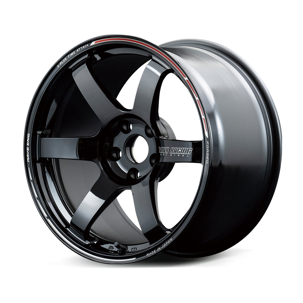 RAYS VOLK RACING TE37 SAGA S-PLUS TIME ATTACK EDITION 18X10J +36 5X114.3 BLACK REDOT(KR) 06858103695KR