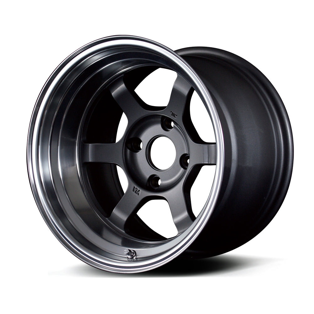 RAYS VOLK RACING TE37V 15X9J -15 4X114.3 GUNMETAL RIM DC(MF