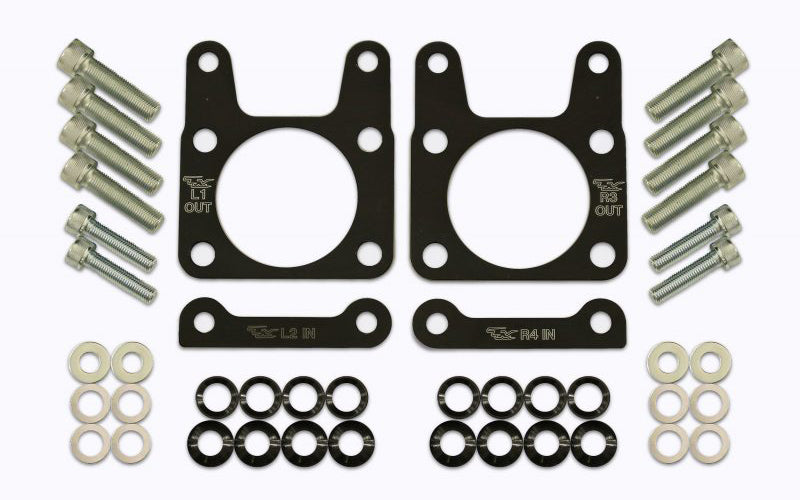 TM SQUARE CAMBER SHIM LARGE BLACK FOR SUZUKI SWIFT SPORT ZC33S TMCS-C02902