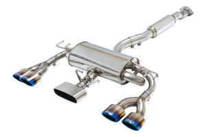 TOMS BARREL EXHAUST SYSTEM TITANIUM TAIL FOR TOYOTA GR COROLLA 17400-TEA14 