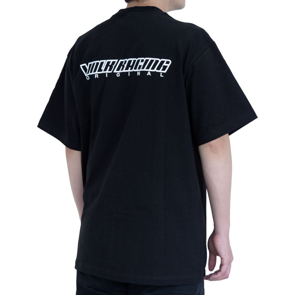 RAYS OFFICIAL T-SHIRT 25S VOLK RACING BLACK SMALL 749925SVOLK06