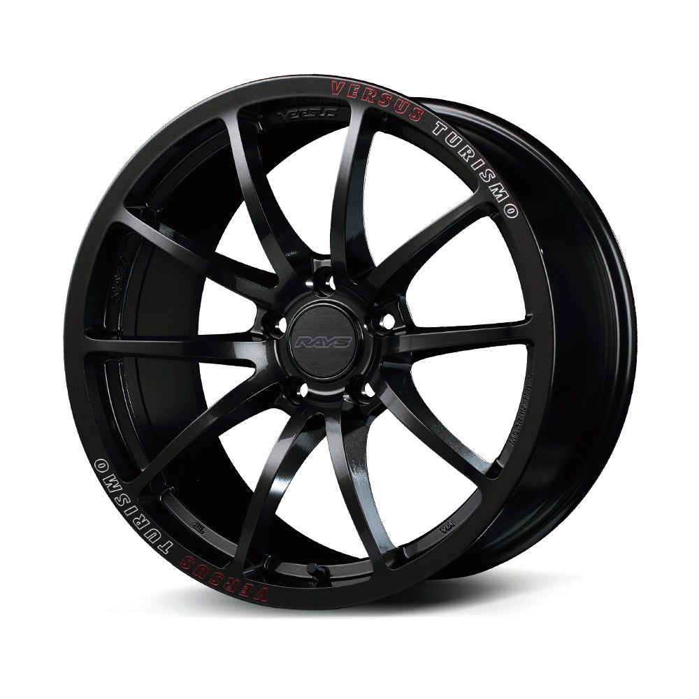 RAYS VERSUS VT125S 18X7.5J +50 5X114.3 SUPER DARK GUNMETAL CHARACTER MC RAP (RED CLEAR) (A8J) 12248755095A8J