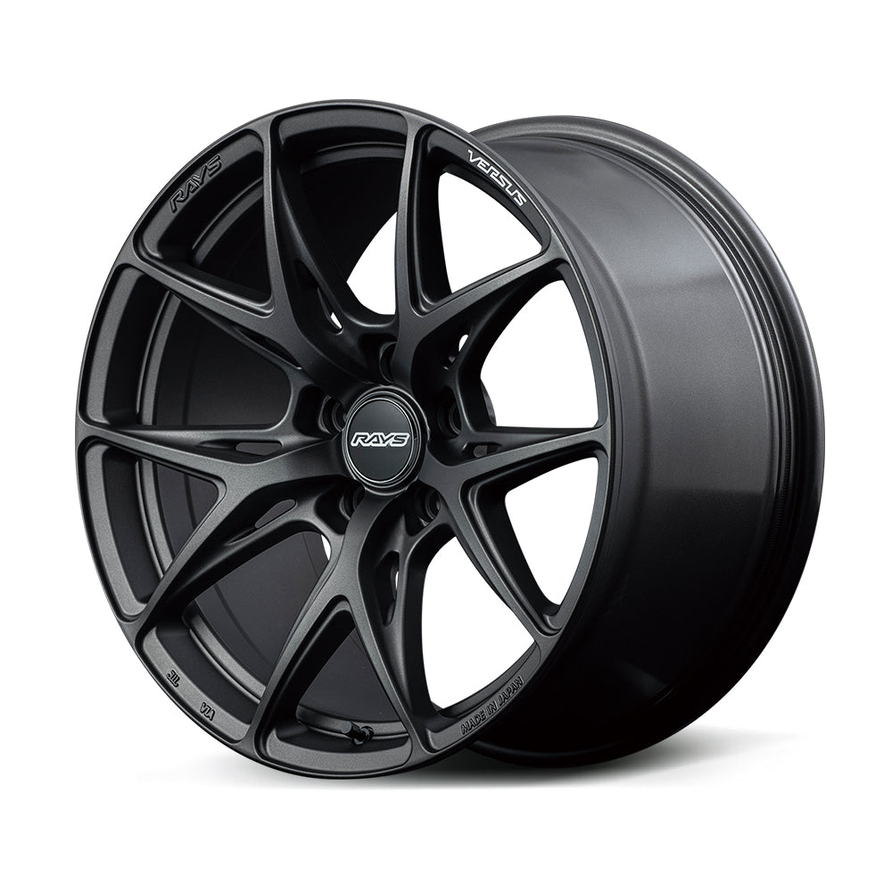 RAYS VERSUS VV21S 18X8J +45 5X108 JET BLACK (YNJ) 12228804541YNJ