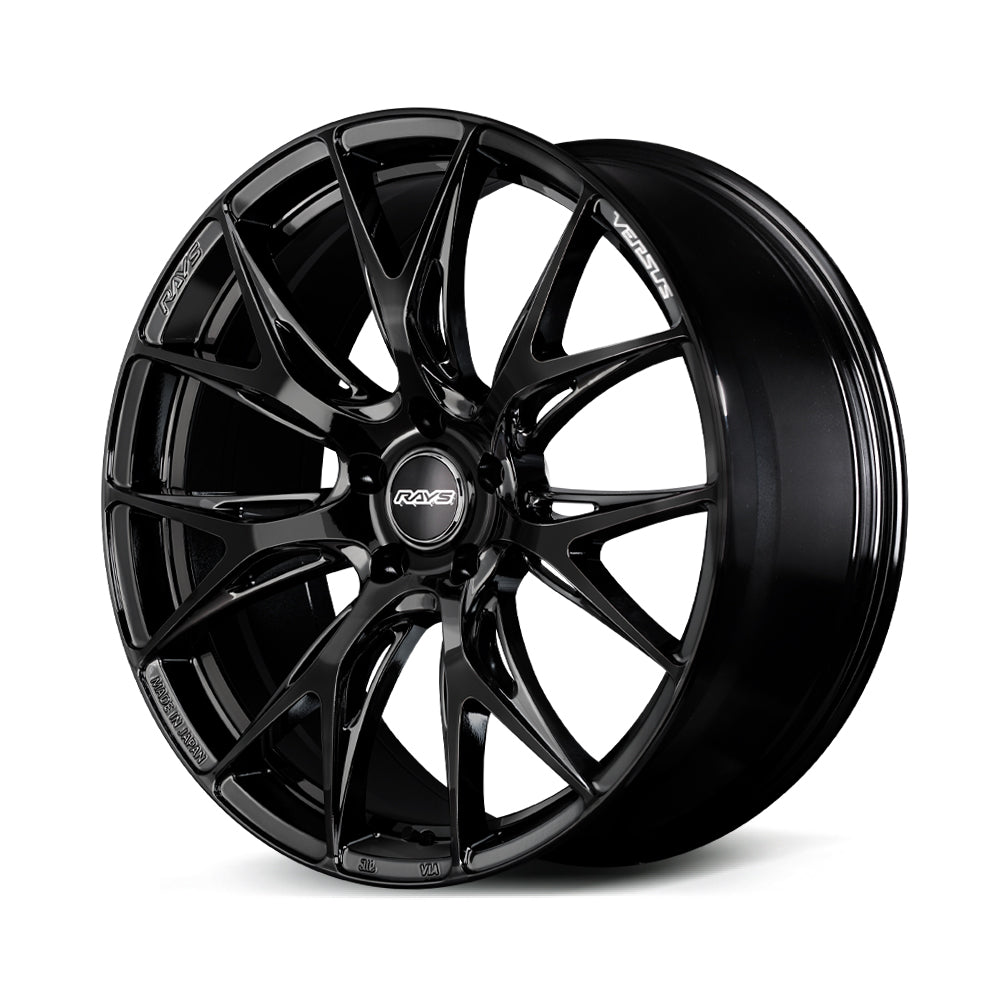 RAYS VERSUS VV27S 20X8.5J +38 5X114.3 GLOSSY BLACK (BNJ) 12300853895BNJ