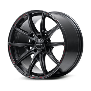 RAYS VERSUS VV25R 19X8.5J +22 5X112 GLASS BLACK+RAP(68J) 1229985222068J