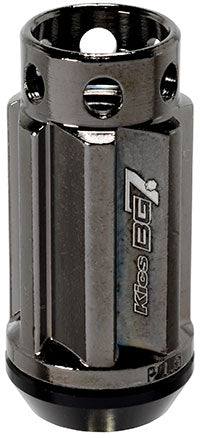 KYO-EI KICS BG7 NUT CAP LESS 20P M12XP1.5 GLORIOUSE BLACK BG701